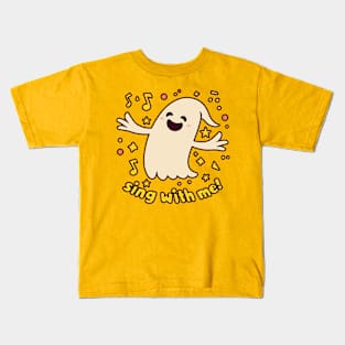 Sing with Me Ghost T-Shirt Kids T-Shirt